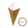 Eco-Friendly Fry Cone 350ml / 200g  - 500pcs - French Fry Packaging