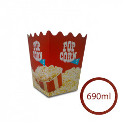 Popcorn  S - 690ml CORNET...