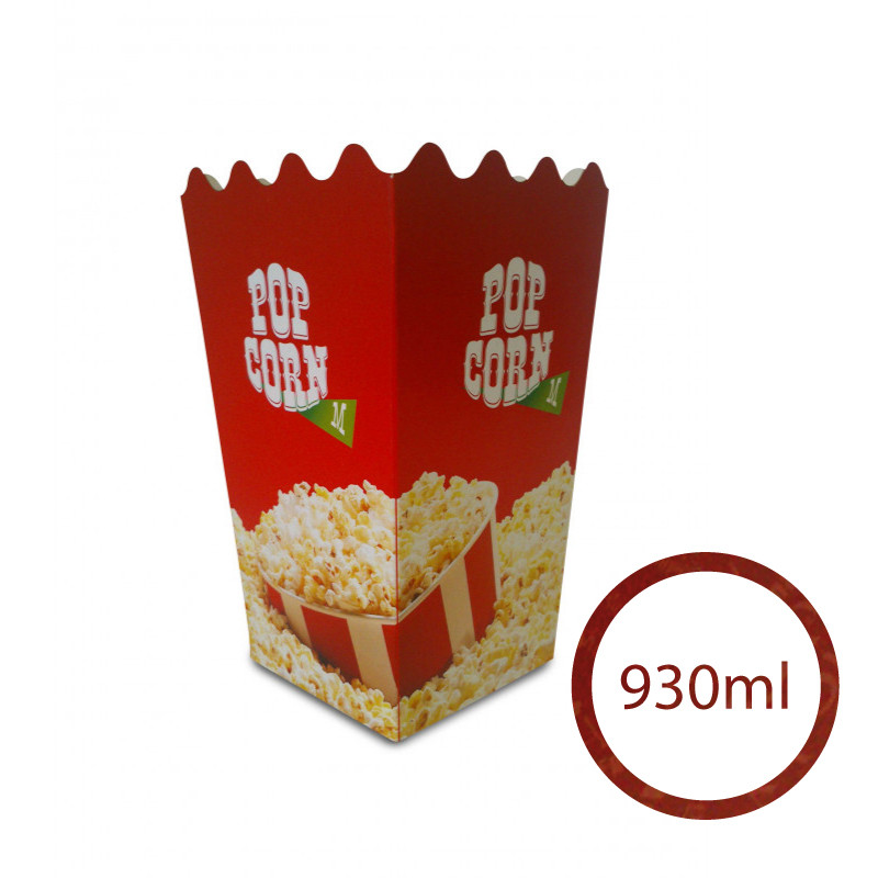 Popcorn  S - 960ml CORNET 500PCS. -  POPCORN PACKAGE - 3