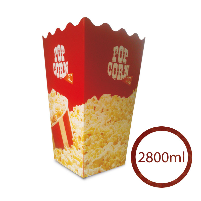POPCORN XL – 2800ml CORNET – 500szt. - pudełka na popcorn
