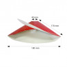 ECO CREPE N-101 - 500 pcs. - Paper cone packaging for crepes.