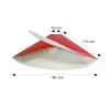 CORNET CREPE N-101 - 500 pcs. - Paper cone packaging for crepes.