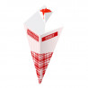 Take Away-Friendly Fry Cone with Sauce Cup 500ml / 400g – 500pcs - French Fry Packaging