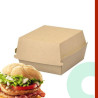 HAMBURGER MAŁY EKO 115X115X70mm  H-101 – 100szt. - opakowanie na hamburgera – box zamykany szczękowy