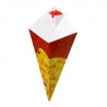 CORNET-Friendly Fry Cone with Sauce Cup 500ml / 400g – 500pcs - French Fry Packaging
